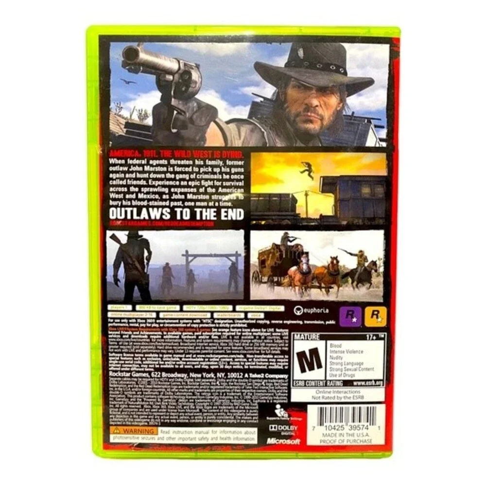 Red Dead Redemption Xbox 360